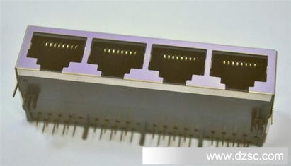 特價(jià)供應(yīng) RJ45 1-4口連接器與水晶頭，助力網(wǎng)絡(luò)部署降本增效